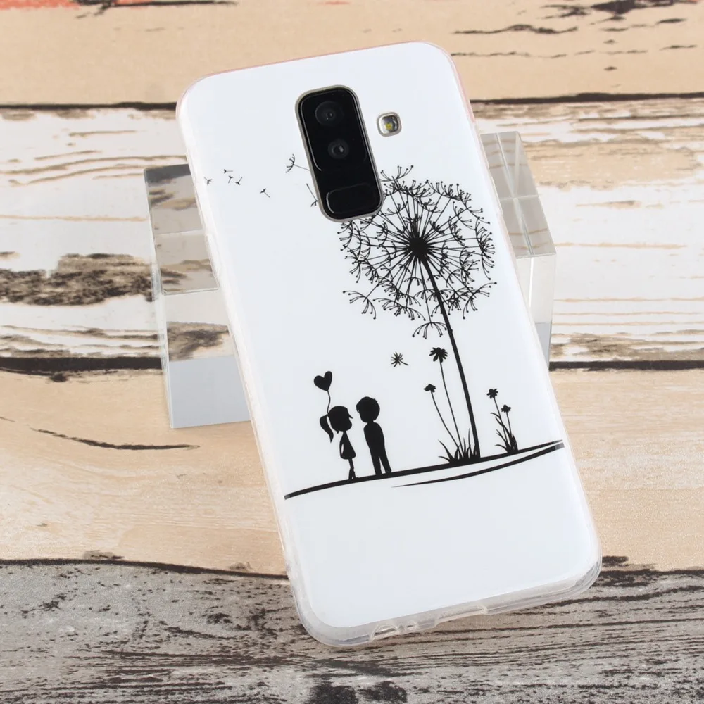 Сексуальная девушка панда Тигр для coque Samsung A6 Plus 2018 чехол Galaxy S8 S9 A8 J4 J6 J8 Etui Hoesjes |
