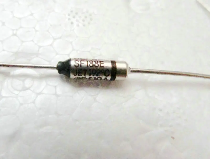 4/4 шт. тепловой предохранитель 192 градусов C TF SF188E 250 В 10 А новинка|sefuse thermal fuse|thermal