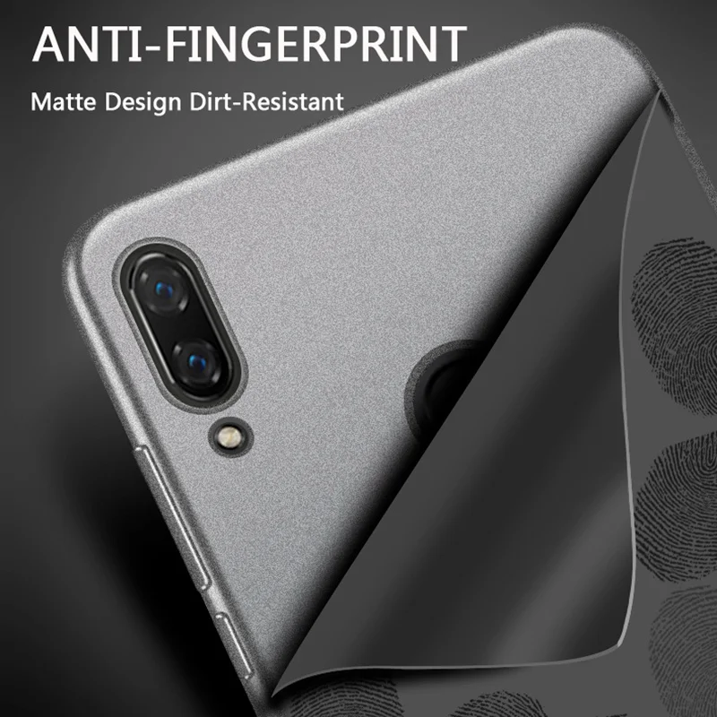 UPaitou обновленный матовый чехол из ТПУ для Xiaomi Redmi Y3 Y2 Y1 Lite против отпечатков