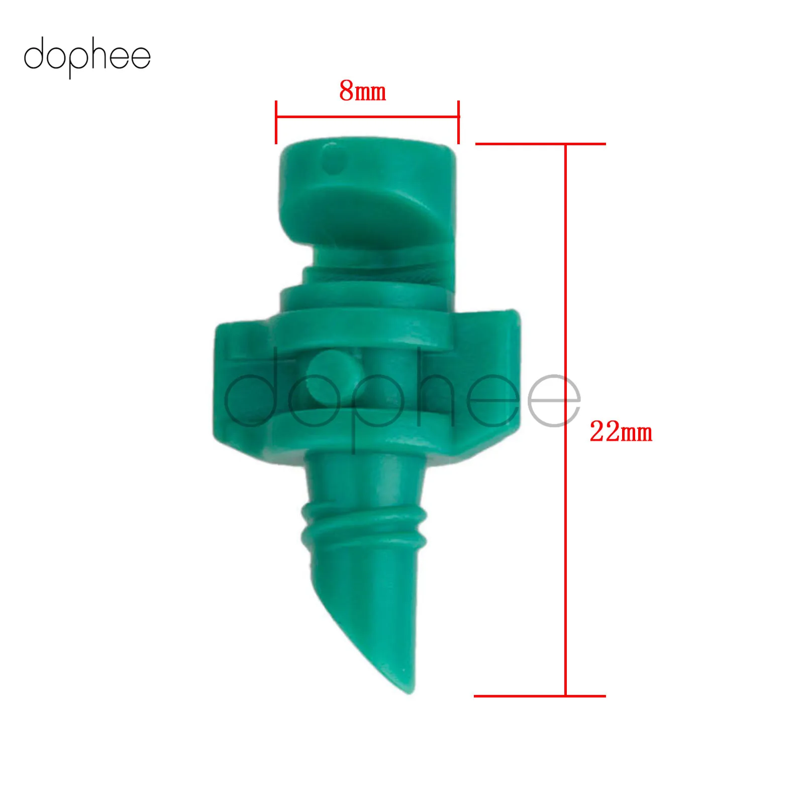 Dophee 50 шт. распылительная насадка для полива газона мини распылитель орошения