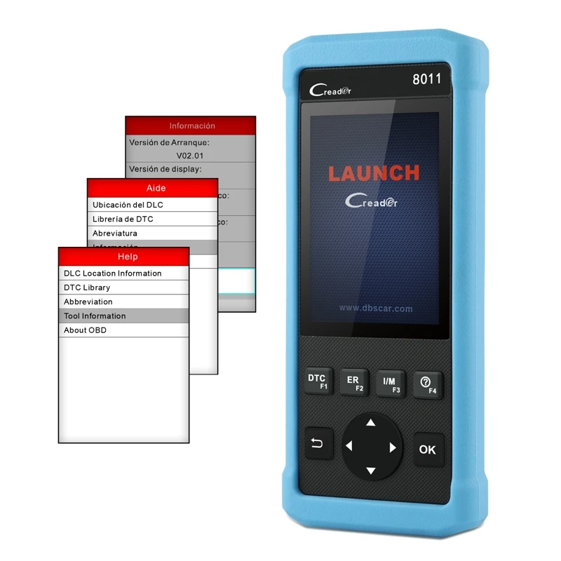 Старт автодиагностика Creader CR8011 OBD2 сканер BMS EPB ABS SRS сброса ODB2 автоматический