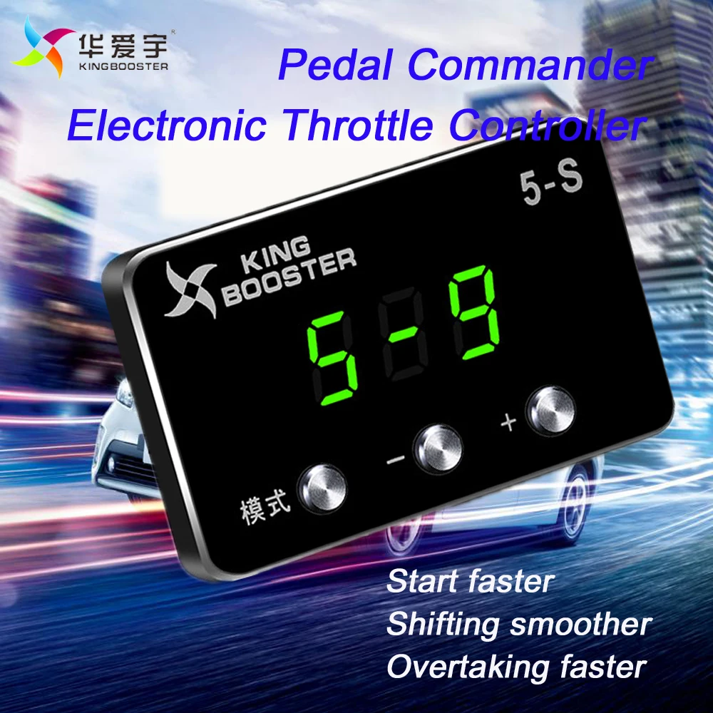 

2018 Car Parts DIY Accessories Faster Throttle Response LED Display Pedal Commander Electronic Throttle Controller Accelerator