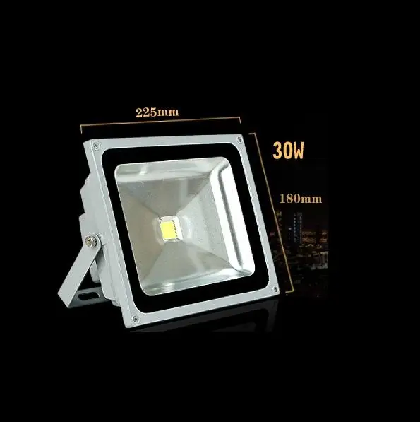 DC12V 10 Вт 20 30 50 IP65 Водонепроницаемый Светодиодный прожектор светодиодный