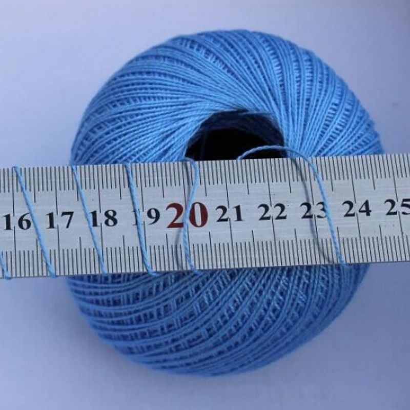 5 шт. * 50 г дешевая кружевная пряжа для вязания крючком хлопковая шерсть
