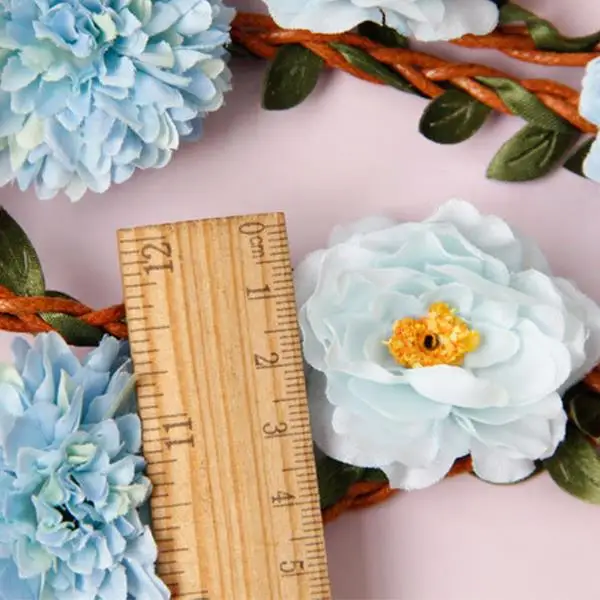 Вы выглядите так красиво Boho женские Искусственные цветы лозы лента для волос