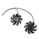 2 шт.лот вентилятора видеокарты 85 мм DC 12V 0.4A 4Pin VGA Охладитель вентиляторы для dataland Po R9 280X R9-280X, 3G, с функцией TURBO DUO Видеокарта охлаждения