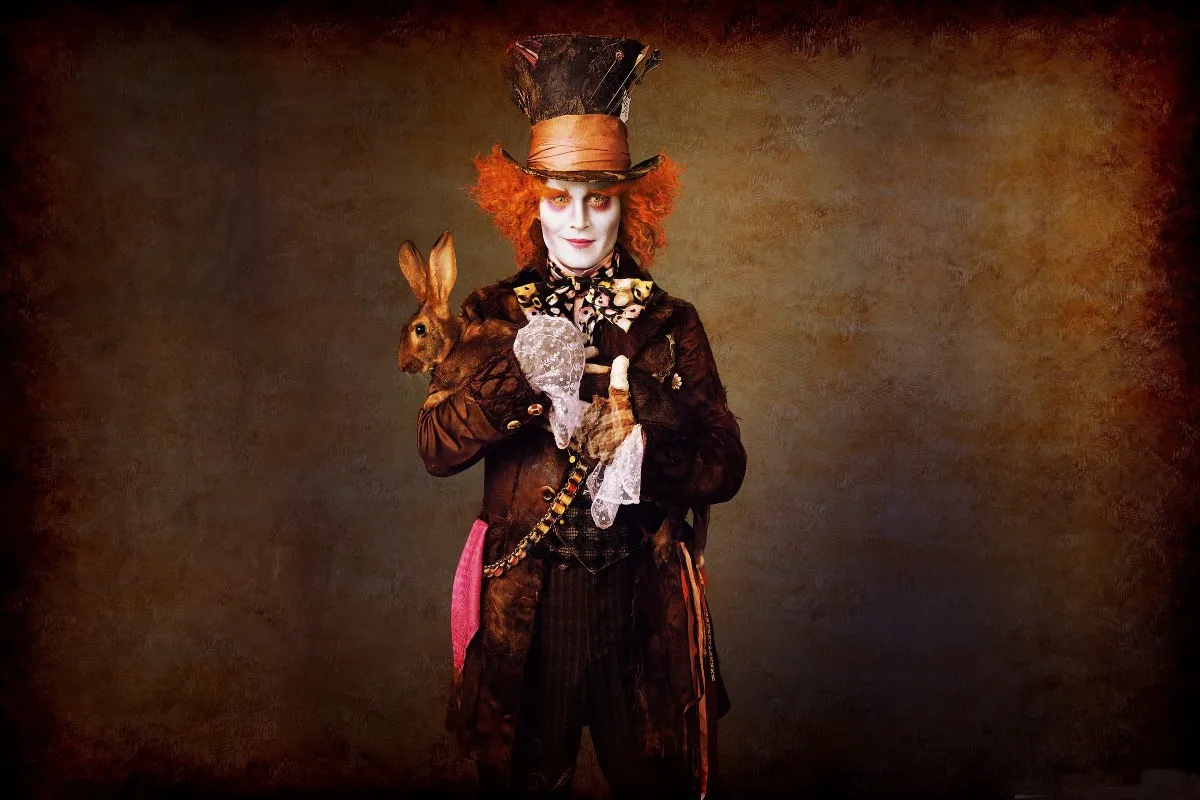 custom canvas fabric poster (frame available) Johnny Depp in Alice Wonderland TDM671 wall decor room decoration home | Дом и сад