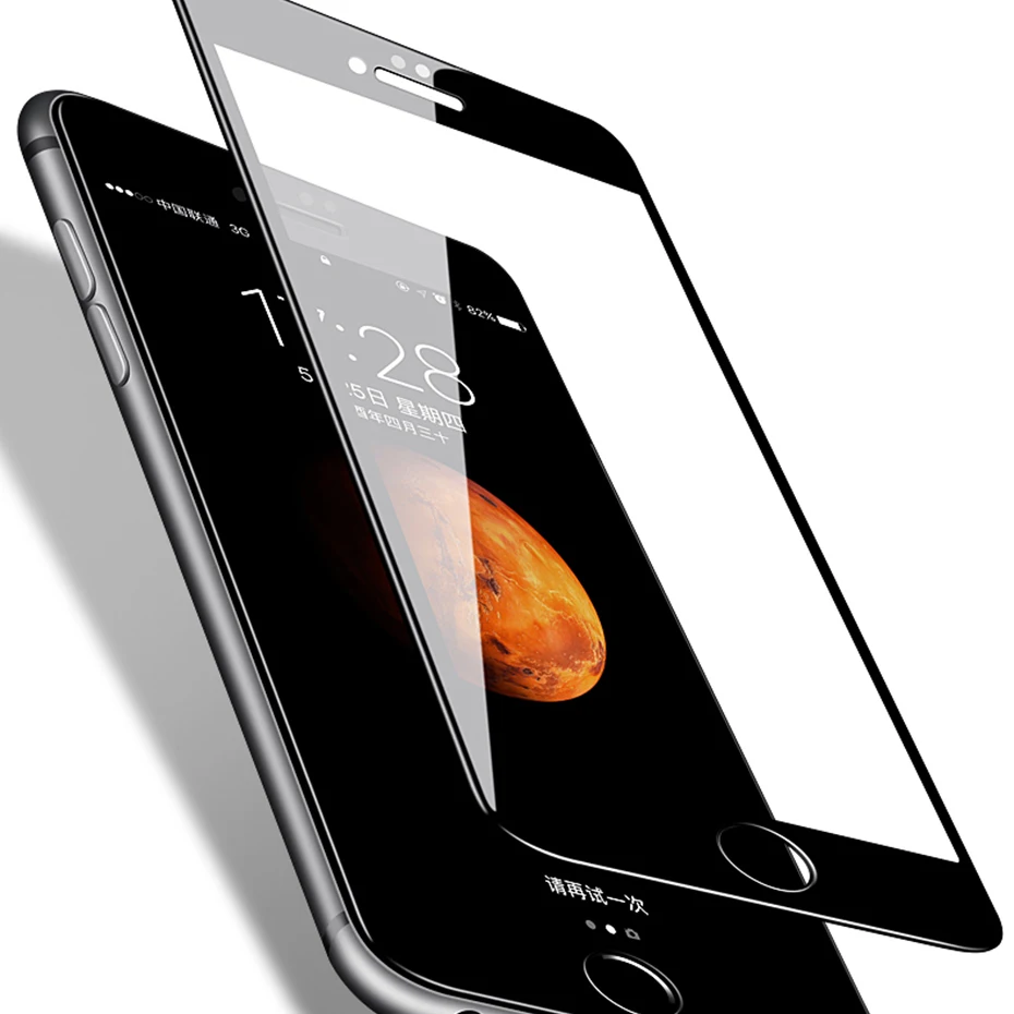 Graetparts 1 шт. для iPhone 6 S Plus 7 8 X 3D 9 H Закаленное стекло протектор экрана Бесплатная