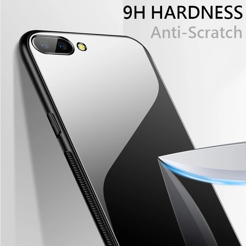 Чехол UPaitou из закаленного стекла для OPPO F11 Pro A9 A9X A7 AX7 A5S AX5 A3 S A1 чехол мягкого с