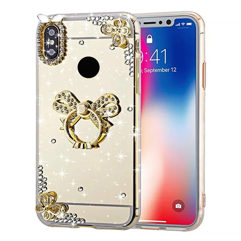 Зеркальный чехол для телефона Huawei mate 20 10 Pro P20 lite P9 P Smart plus 2019 honor 9 8X y5 y6 y7 Prime 2018