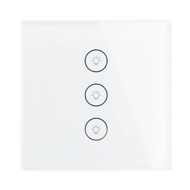 США ЕС Великобритания WiFi Smart стены сенсорный выключатель разъем мобильное приложение Дистанционное управление без концентратора требуется работать с Amazon Alexa google дома
