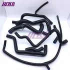 Комплект силиконовых шлангов радиатора для V W Corrado VR6 GOLF MK3 VR6 2,8 92-97 (8 шт.) красныйсинийчерный