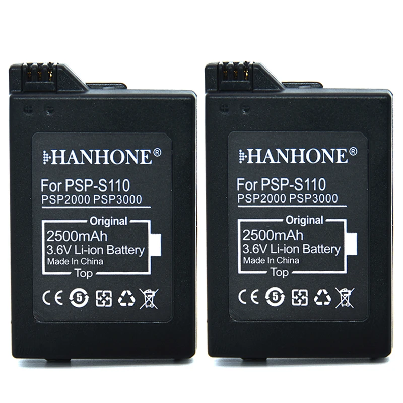 Аккумулятор для Sony PSP2000/PSP2001/PSP2004/PSP2008/PSP3000/PSP3001/PSP3002/PSP3004/PSP3008 аккумулятор PlayStation 2500