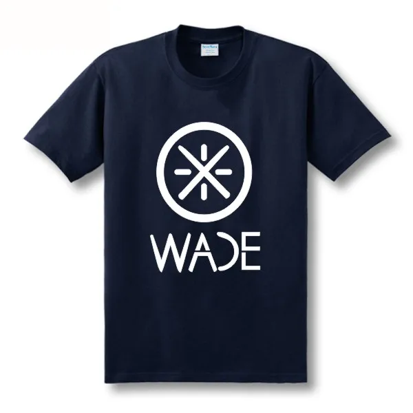 Мужская футболка ECTIC WOW Way of Wade Dwyane для пары|male t-shirt|clothes menmen t-shirt |