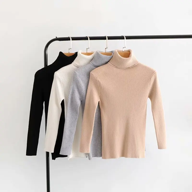 GOPLUS Thick Warm Women Turtleneck Sweater 2019 Autumn Winter Knit Basic Sweaters And Pullover High Elastic Female | Женская одежда