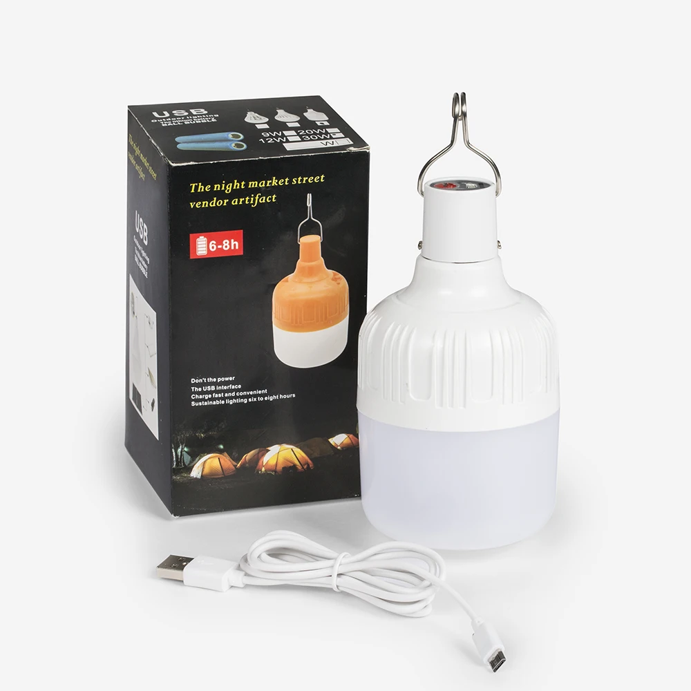 Новое поступление Smart LED30W 40 W 60 W 80 W лампа аварийной сигнализации перезаряжаемая умная лампа