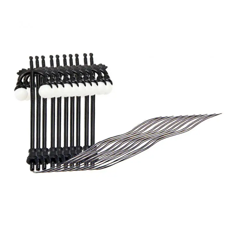 1:150 l&aacute;mpara de calle modelo de doble cabeza LED farola de ferrocarril decoraci&oacute;n de paisaje LED Luz de calle escenario luminoso-0