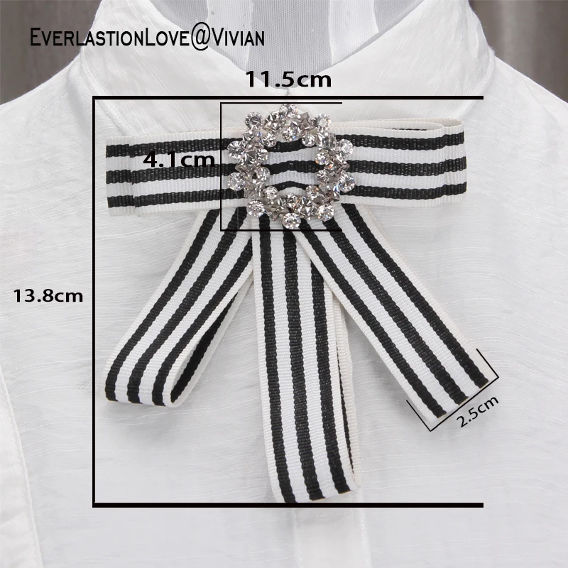 SQ Vintage Fabric Bow Brooches for Women girls High Quality Wedding Party jewelry ribbon collar brooch pins Garment Accessories | Украшения