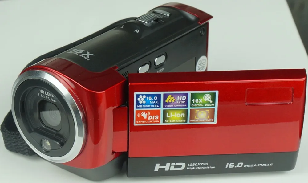 High Quality HD-D40 /16 Mega Pixls Max 720P HD Video 16 X Digital Zoom Camera Camcorder | Электроника