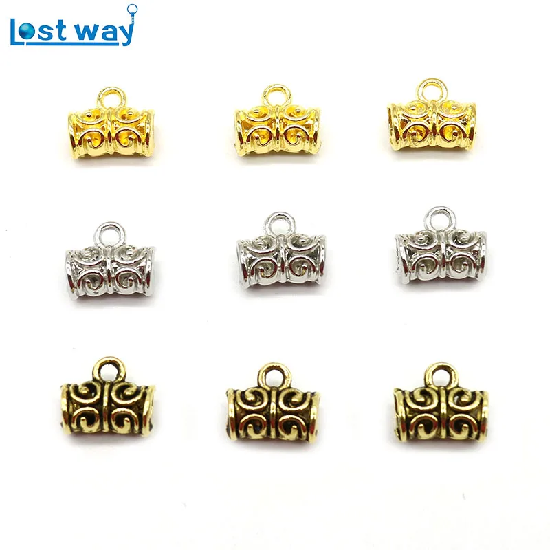 Металлические застежки и крючки с большим отверстием 20 шт./лот европейские