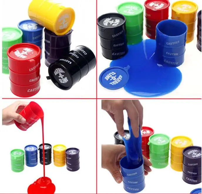 5 см! Красочные бочки O Slime большая шутка кляп шалость Подарочная игрушка Crazy Trick