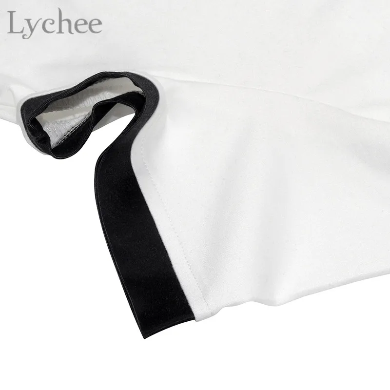 Женская футболка Lychee в стиле Харадзюку с принтом единорога медведя сердца радуга