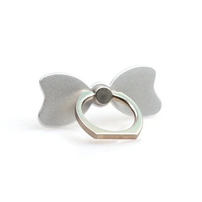 Sliver Butterfly Кольцо на палец, подставка для мобильного телефона, смартфона, держатель для iPhone X, 8, 7, 6, 6S Plus, 5S, смартфон, IPAD, MP3, автомобильный держатель, подставка для samsung - Цвет: Sliver Butterfly