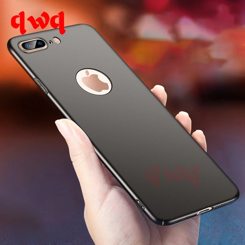 Роскошный красный матовый защитный чехол премиум класса для iphone 6 7 Plus Матовый