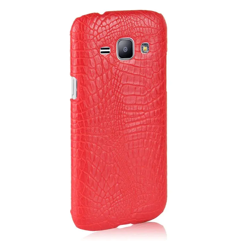 For Samsung Galaxy J1 Case 4.3 inch Luxury Crocodile Pattern Leather Cover J100F J100FN J100H J100M Cases | Мобильные телефоны и