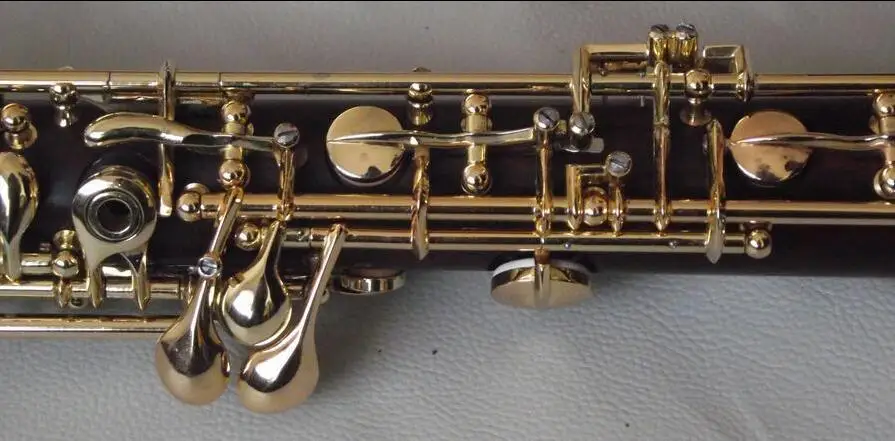 

Professional Concert full-automatic ebony wood oboe C key Gold-plated