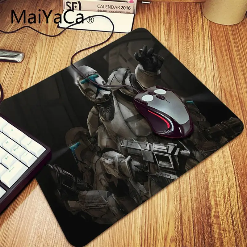 MaiYaCa Star Wars: Republic commando большой Мышь pad PC компьютерный коврик игровой Мышь коврик для мыши коврик точность блокировки tappetino Мышь - Цвет: Lock Edge 25x29cm