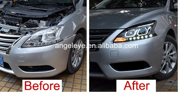 Для Sylphy/B17 sentra LED Фонарь налобный 2012- Год U Стиль lf