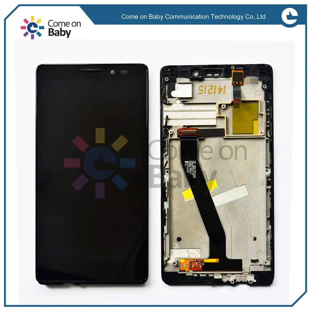 ЖК-дисплей с дигитайзером сенсорного экрана в сборе для Lenovo VIBE Z K910 5 дюйма рамкой