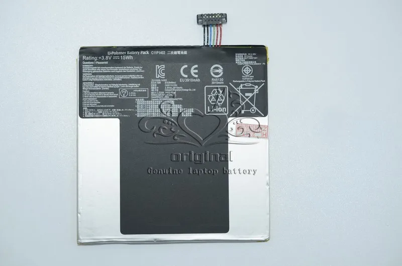 JIGU Оригинальный аккумулятор для ноутбука C11P1402 ASUS Для Fonepad 7 FE375CG K019 FE7530CXG FonePad |