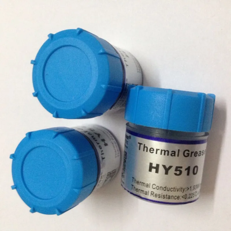 Серая композитная термопроводящая смазка 30 г охлаждающий кулер силиконовая для