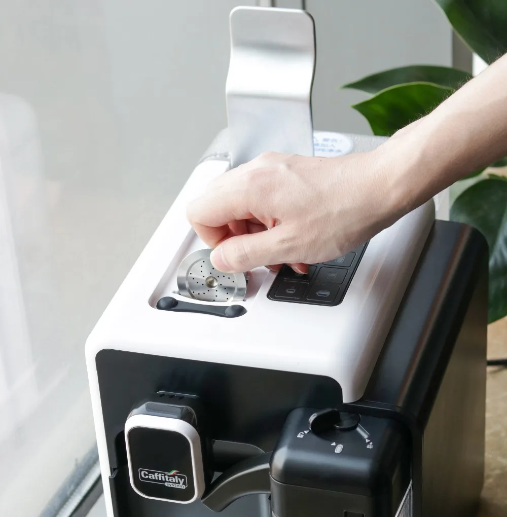 ICafilas нержавеющая сталь многоразового использования кофе капсулы Cafeteira фильтр для Caffitaly& Tchibo Cafissimo Minipresso машина