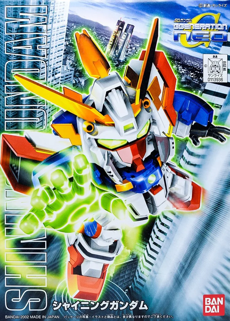 Bandai Gundam SD BB 239 Блестящий телефон мобильный костюм фигурки сборные модели Наборы