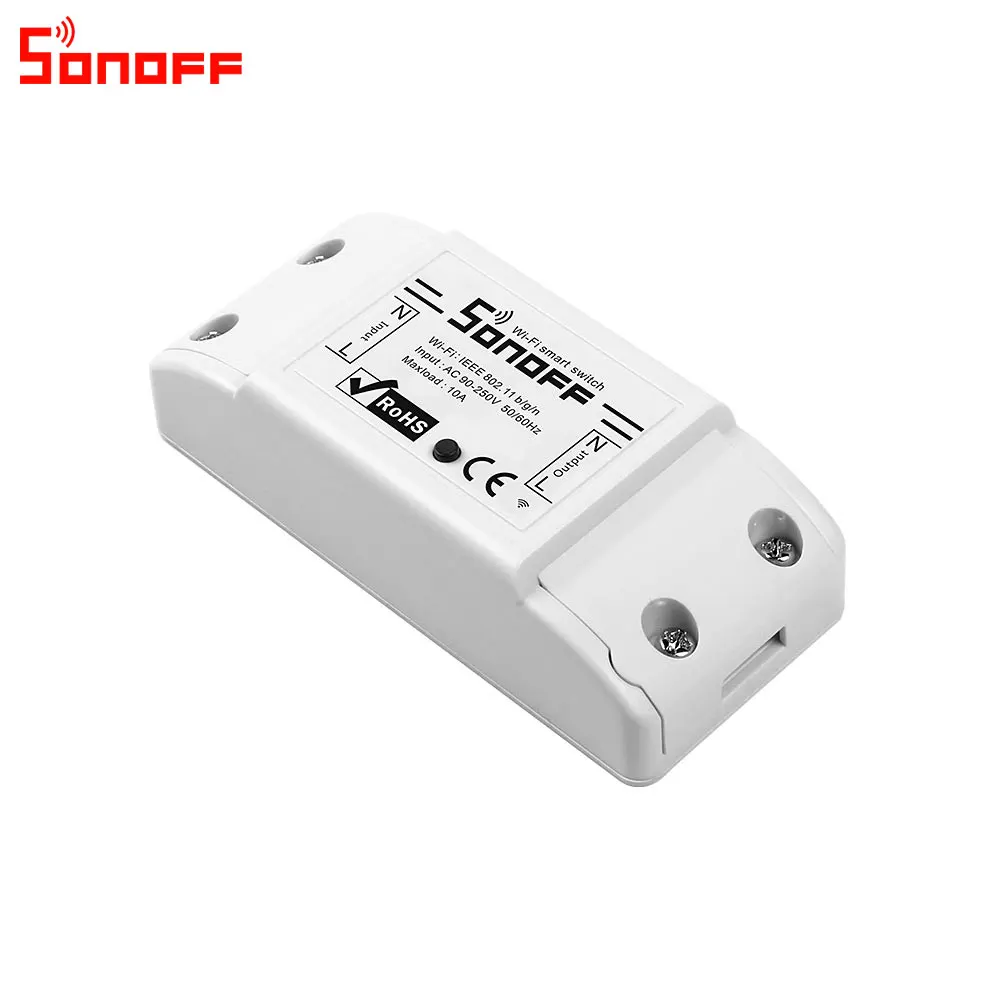 3 шт. Itead Sonoff умный Wifi переключатель DIY умный беспроводной пульт дистанционного управления Wifi светильник переключатель умный дом контроллер работа с Alexa