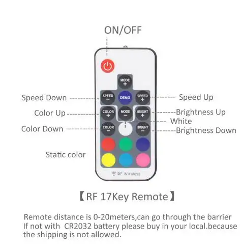 rgb 17key remote Магический RGB светодиодные ленты гибкий свет питания SATA интерфейс для компьютерный корпус для ПК 60 светодиодный/м Пульт дистанционного управления лента лампа полосы света - Испускаемый цвет: rgb 17key remote