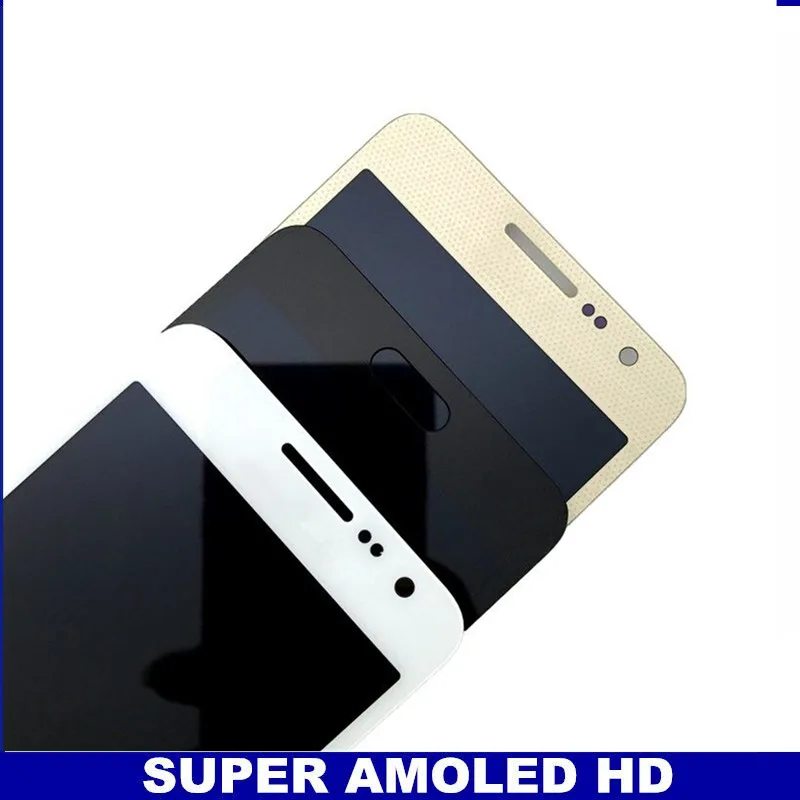 Для Samsung Galaxy A3 2015 A300 A3000 AMOLED ЖК-дисплей с сенсорным экраном дигитайзер мобильный