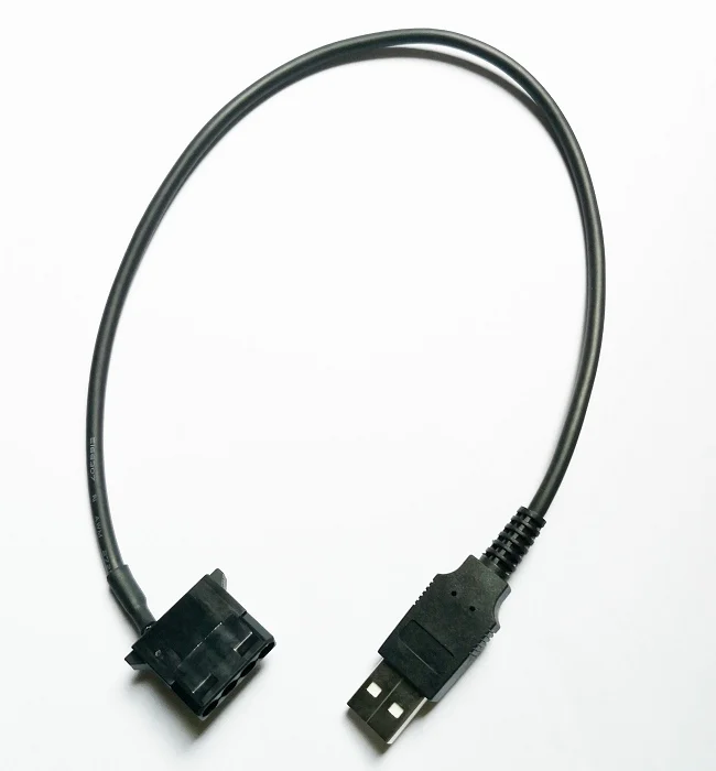 Кабель питания Molex с USB на 4 Pin 2 шт./лот адаптер для корпуса компьютера 4-контактный