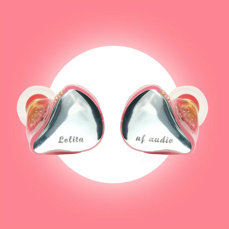 

NF Audio NF4U NF-4U Lolita for ACG 4 Knowles BA+Dynamic Hybrid Drivers HIFI In-ear Earphone with 2pin /0.78mm Detachable Cable