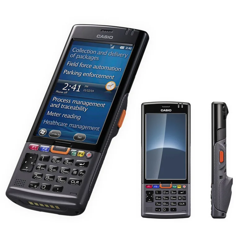 Casio IT-G500 4,3 дюймов сенсорный экран 1D портативный КПК машина бизнес розничный терминал сбора данных Часть#: IT-G500-10C-CN