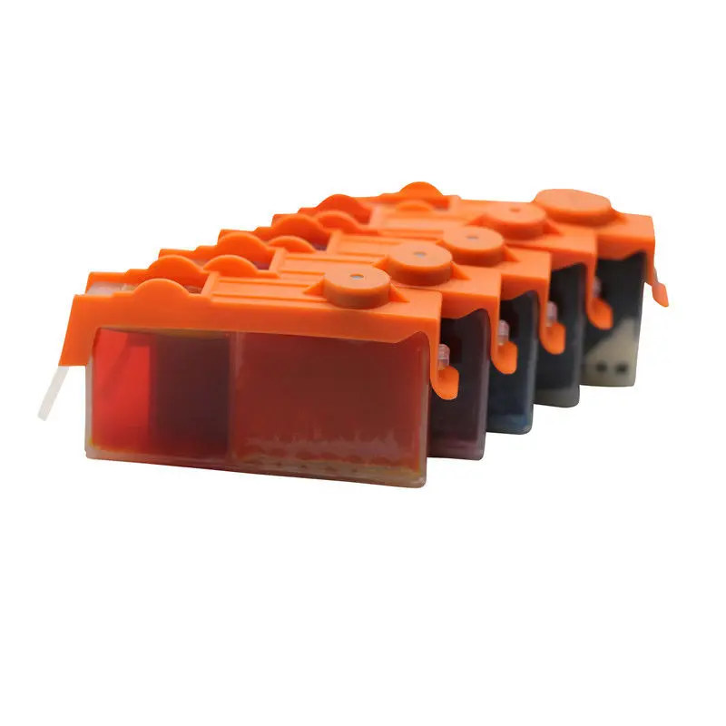 6x For hp178 178XL Refillable ink Cartridge for HP photosmart 5510 5515 6510 7510 B109a B109n B110a printer with chip 6 Black | Компьютеры