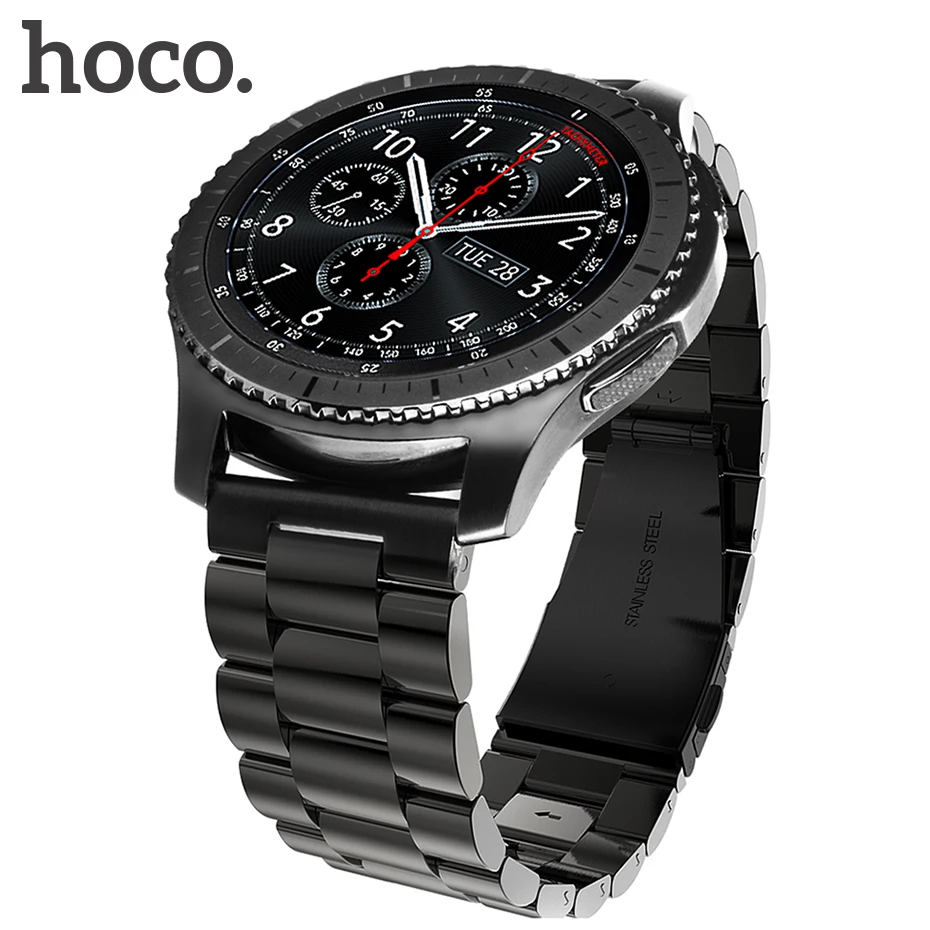 HOCO классический ремешок на запястье из нержавеющей стали для Samsung Gear S3 Classic/Frontier