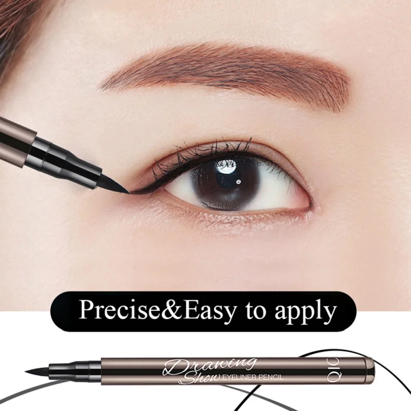 Black Liquid Eyeliner Pencil Waterproof Eye Liner Pen Eyes Marker Contour For Lady Cosmetics Make Up |