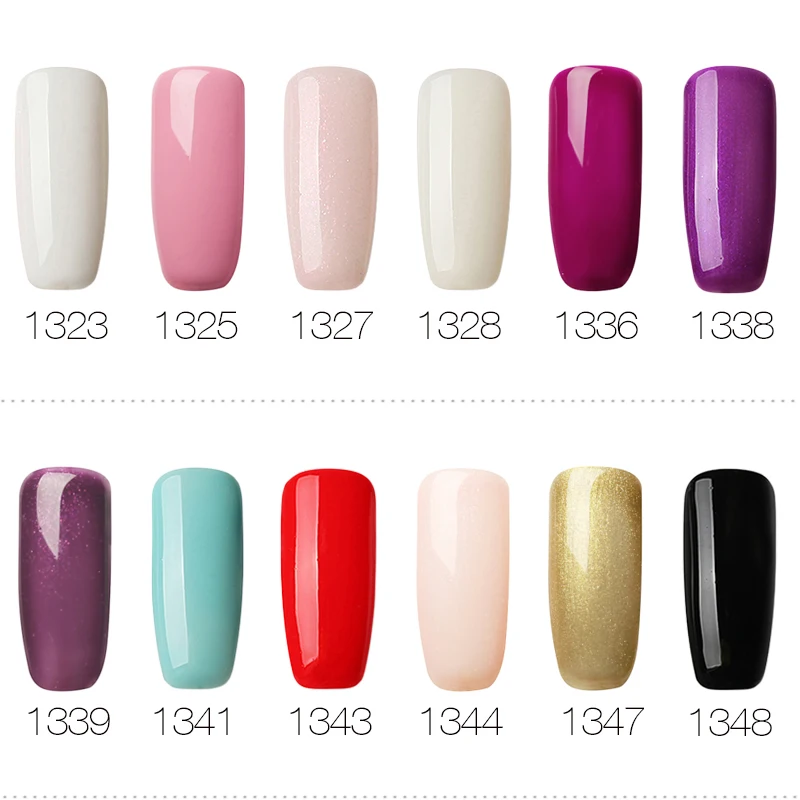 (Выберите 4) ROSALIND Гель-лак для ногтей серия чистых цветов дизайн основа УФ