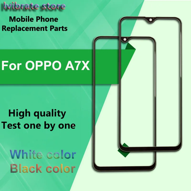 Для OPPO A7X переднее внешнее стекло объектив сенсорная панель экран для A7 X Замена