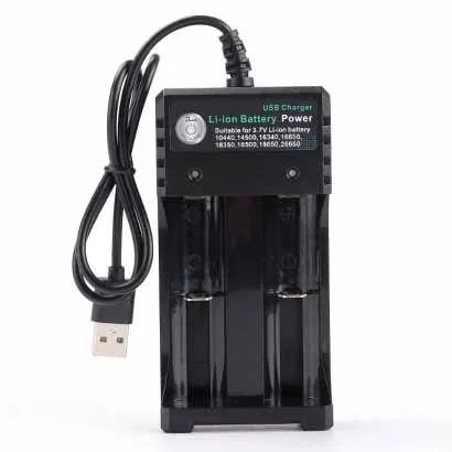Портативное зарядное USB-устройство 3.7 В 18650 литий-ионный аккумулятор независимая