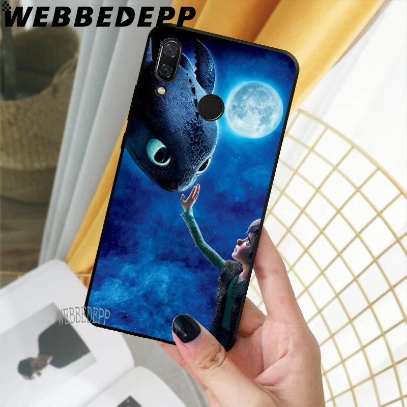 WEBBEDEPP Как приручить дракона мягкие чехлы из ТПУ для Xiaomi Redmi 7 4A 5A 6A 8A S2 4x5 Plus 6 Pro |